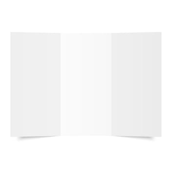Brochure - white bent