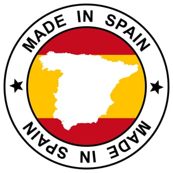 Stamp " Made in Spain """