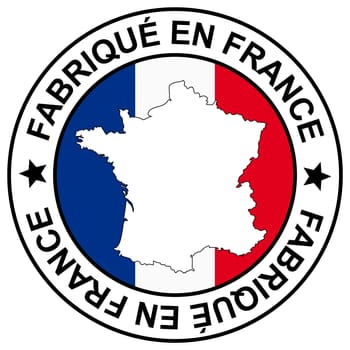Stamp " Fabriqué en France """