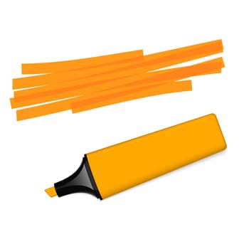 Highlighter with marker