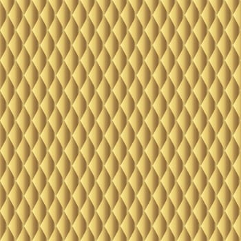 seamless gold colored abstract background vector illustration