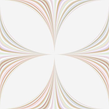 Decorative curved wallpaper pattern. a vector illustration.