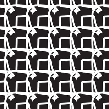Seamless geometric grid pattern background, a vector.