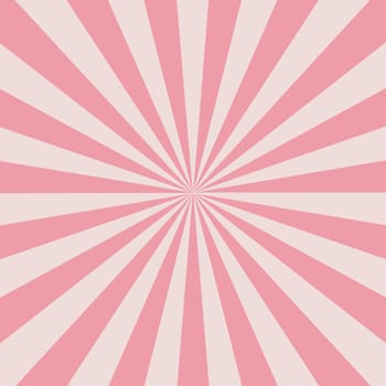 Retro pink rays background, a vector illustration.