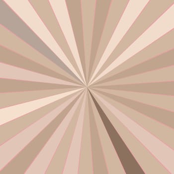 Retro skin tones rays background, a vector illustration.