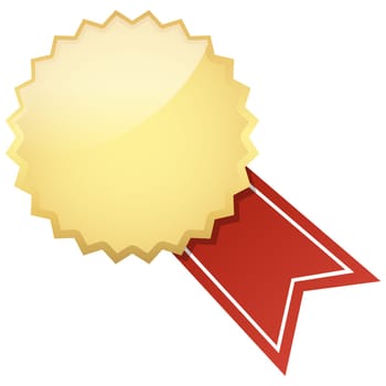 vector of button with banner template colored