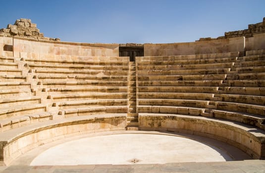 A small amphitheatre beside the wellknown roman theatre in downtown Amman/Jordan