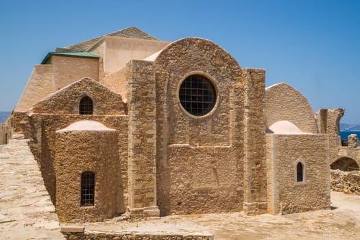 The Monastery of St. Peter and St. Paul, erected under venetian rule, in Heraklion, tha capital of Crete