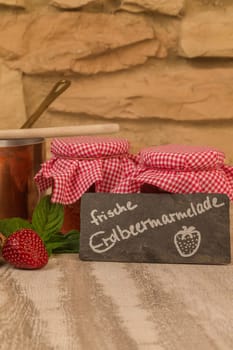 Erdbeermarmelade