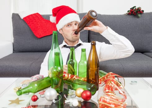 Drinking too much during Christmas time and New Year