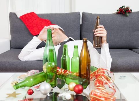 Drinking too much during Christmas time and New Year