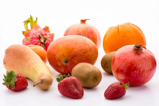 Exotic and domestic fruits