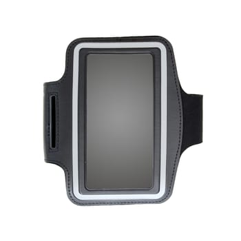 A close up shot of sports arm band