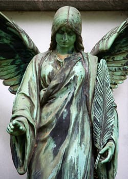 Grave at Melaten Friedhof in Cologne, Germany.