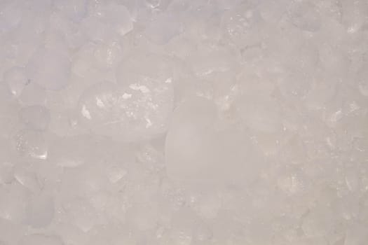 Couple heart ice in ice texture background