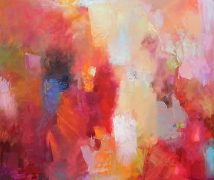 abstract painting textures on canvas