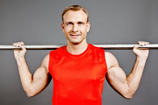An image of a fit man
