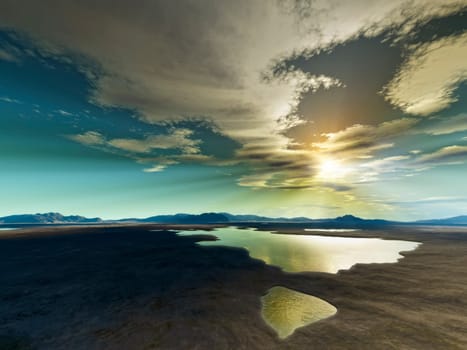 An image of a Fantasy landscape