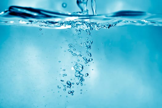 An image of a nice water bubbles background