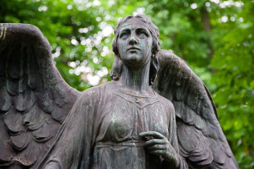 Grave at Melaten Friedhof in Cologne, Germany.