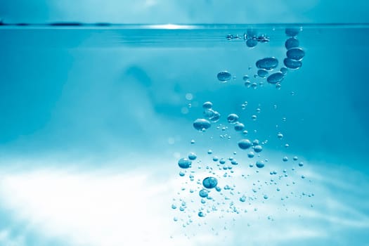 An image of a nice water bubbles background