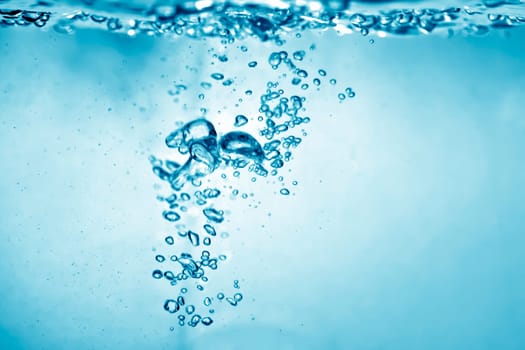 An image of a nice water bubbles background
