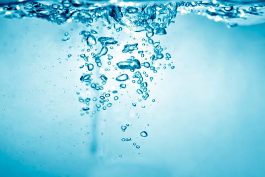 An image of a nice water bubbles background