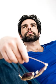 An image of a handsome man with a beard