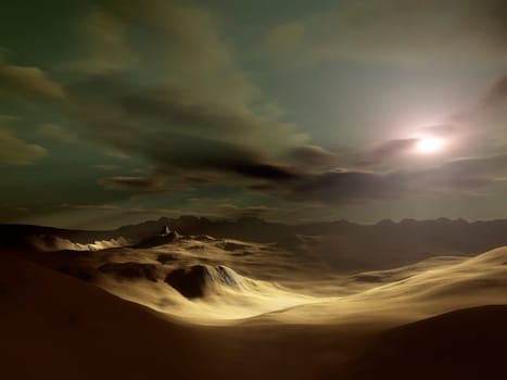 An image of a Fantasy landscape