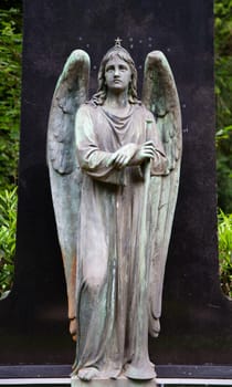 Grave at Melaten Friedhof in Cologne, Germany.