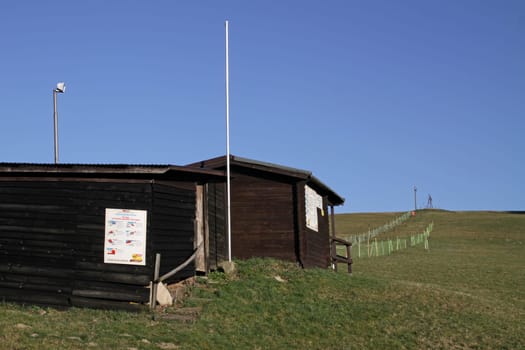 Ski lifts in summer in Extertal-Linderhofe