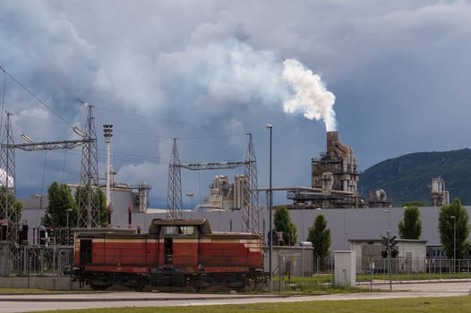 industrial scene