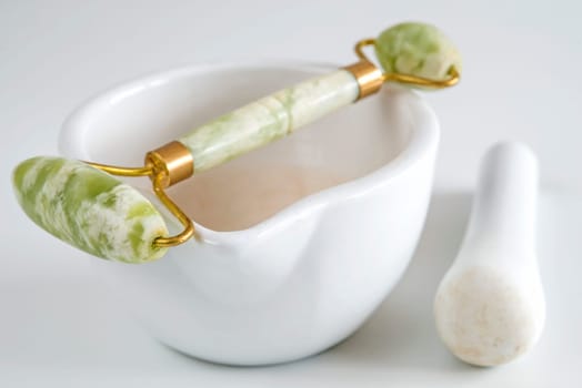 Massage scooters and mortar