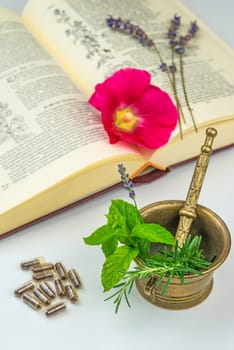 Naturopathic with medicinal plants