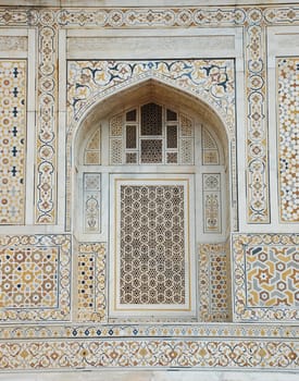 Decorative on wall in Baby Taj