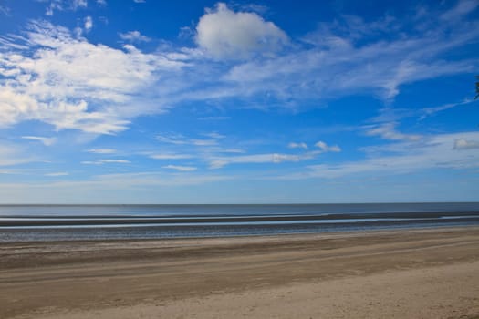 beautiful beach and tropical sea in summer