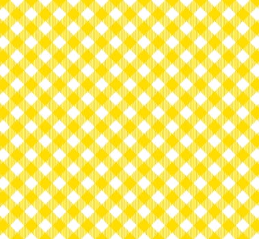 Tablecloth pattern with diagonal stripes in yellow / orange