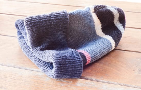 Close up knit wool hat , stock photo