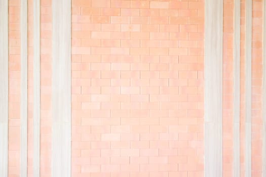 Brick and wood design background, stock photo