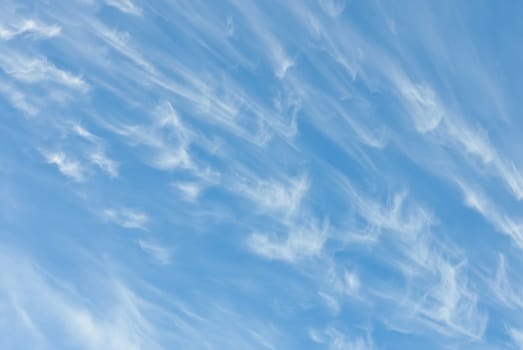 Abstract background of blue sky with cloud