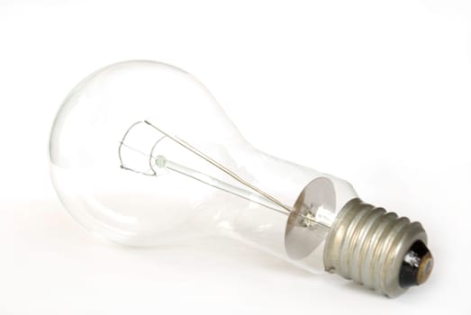 Electric bulb  on a white background