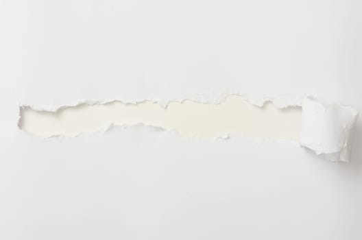 torn paper with space for your message