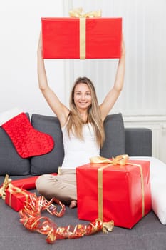 Happy to get that perfect present for Christmas