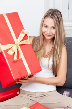 Happy to get that perfect present for Christmas
