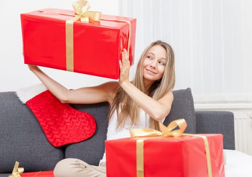 Happy to get that perfect present for Christmas