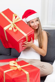 Happy to get that perfect present for Christmas