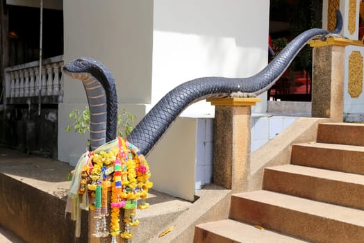 Staircase with cobras