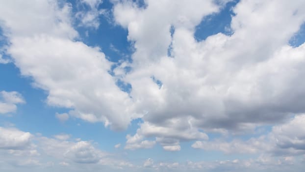 panorama blue sky background with clouds
