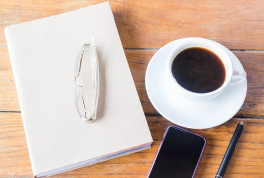Chilled time at coffee shop, stock photo