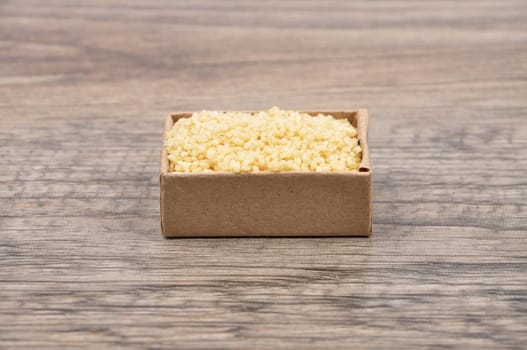 Couscous on wood